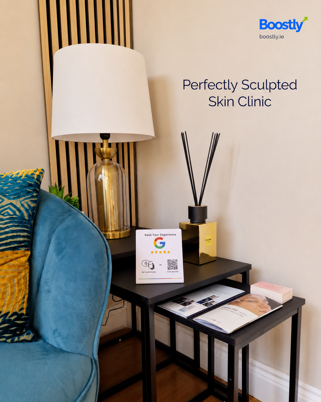 Google Review NFC & QR Stand