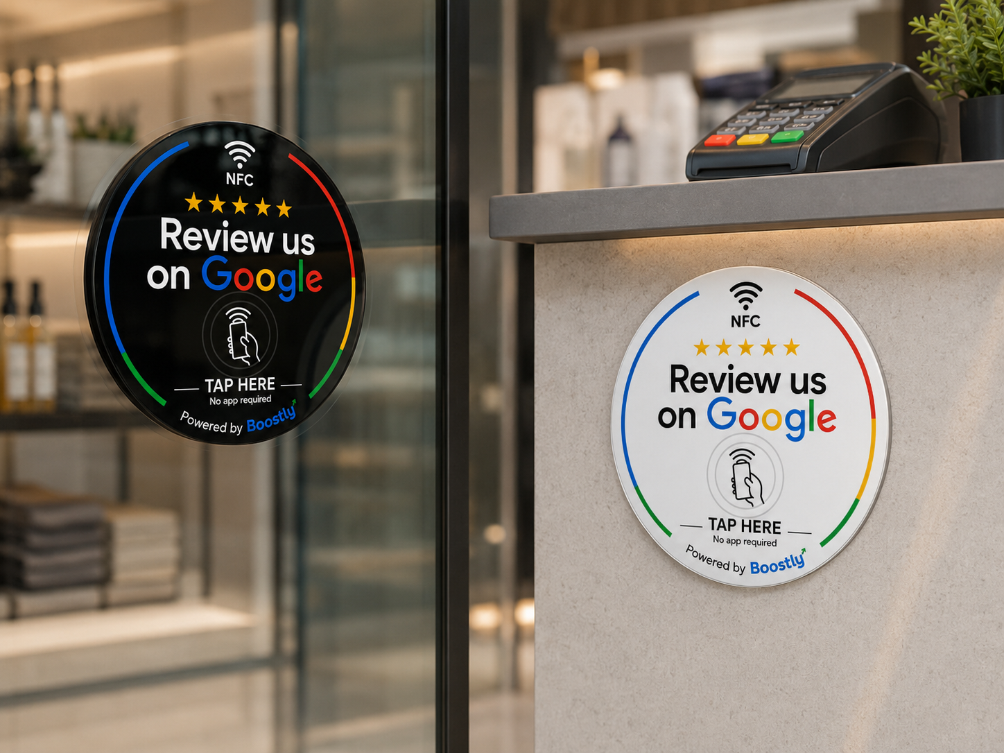 Google Review NFC Disc