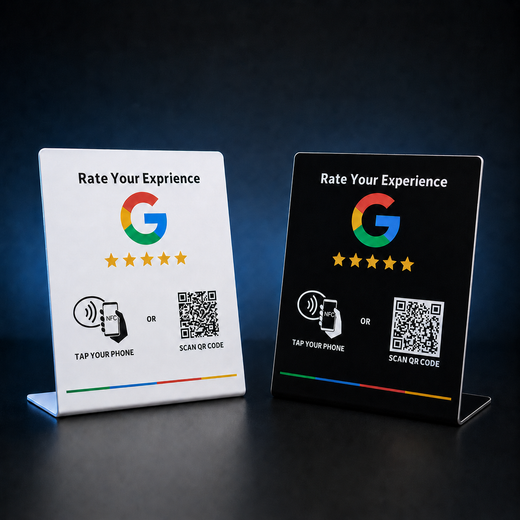 Google Review NFC & QR Stand